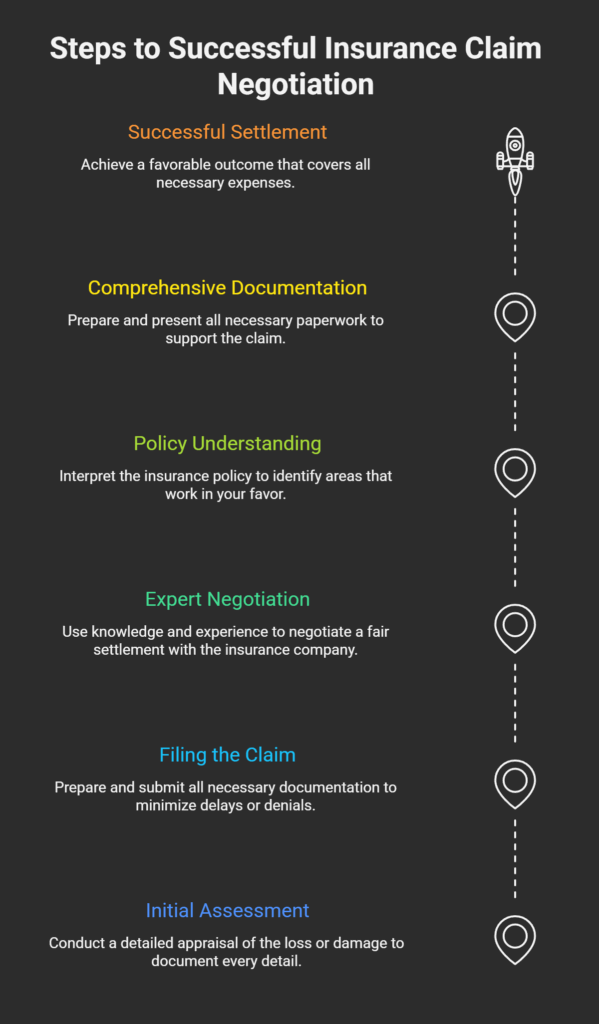 Steps to Successful Insurance Claim Negotiation