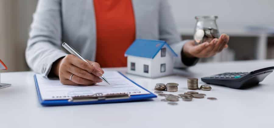 Insurance Adjuster working on insurance claims